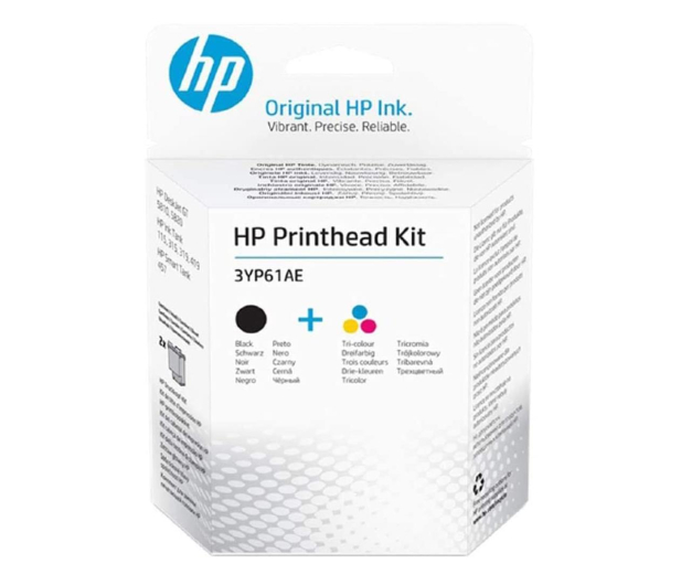 HP Zestaw głowicy drukującej BLACK + CMY - 704794 - zdjęcie